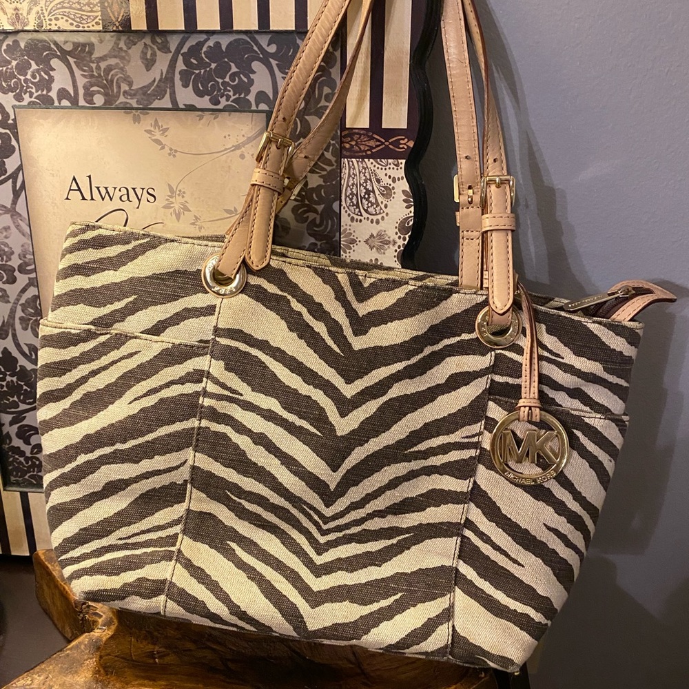 Michael Kors Leopard Print Purse